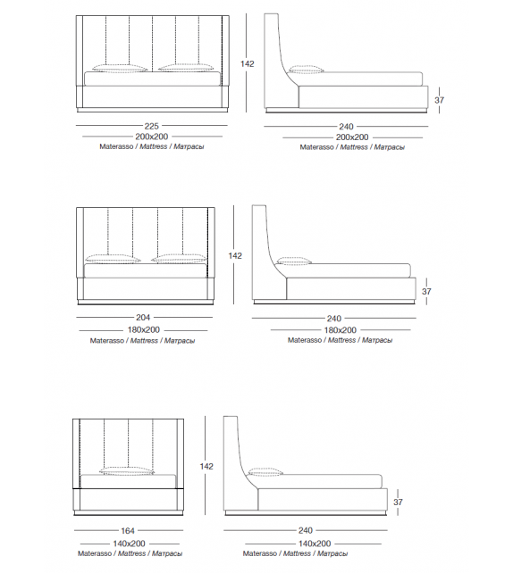 Kubrick Longhi Letto