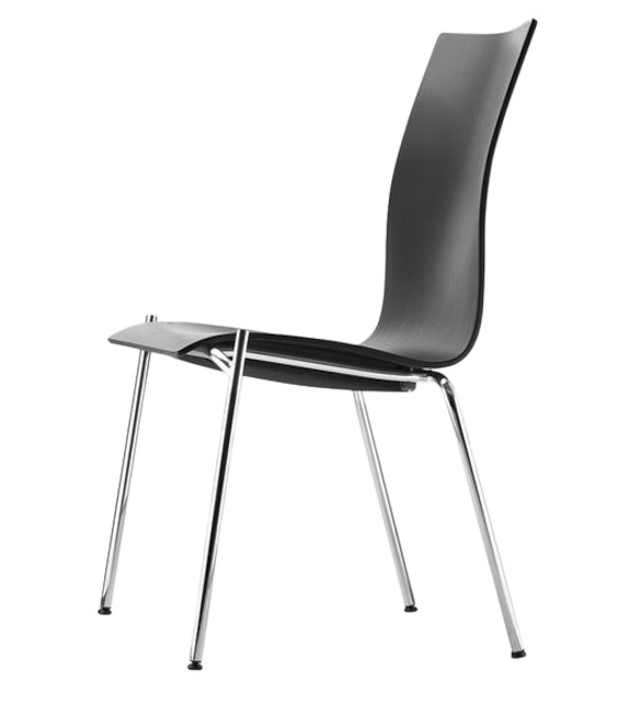 S 166 / 168 P Thonet Chaise Rembourrée