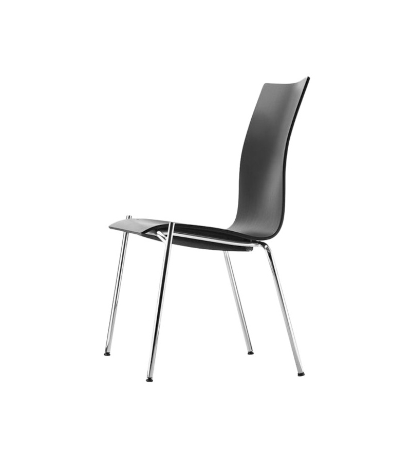 S 166 / 168 P Thonet Silla Tapizada