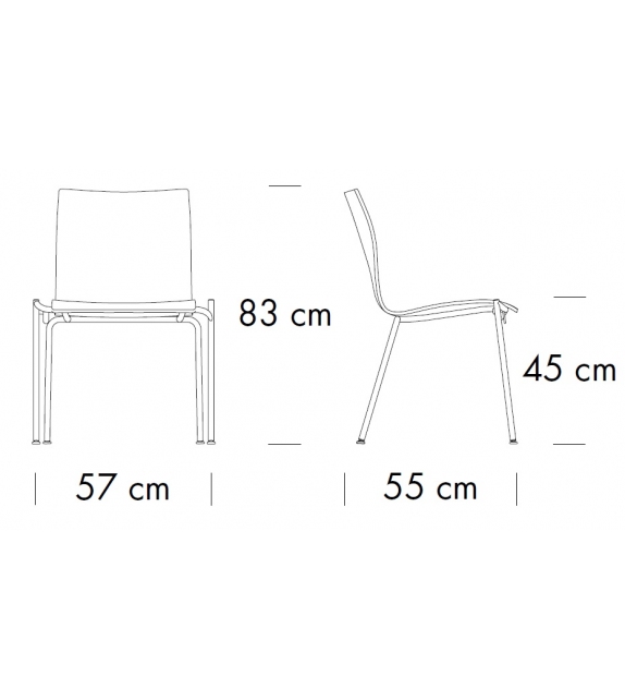 S 166 / 168 P Thonet Padded Chair