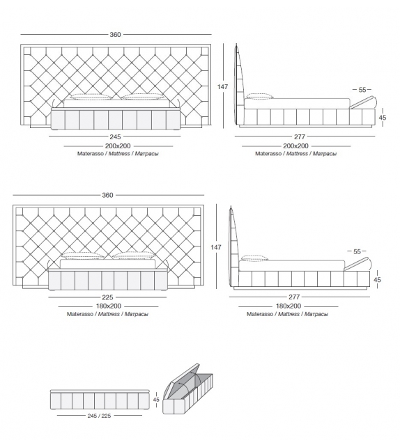 Napoleon Longhi Bett