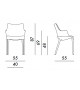 Eleganza Nia Kartell Silla