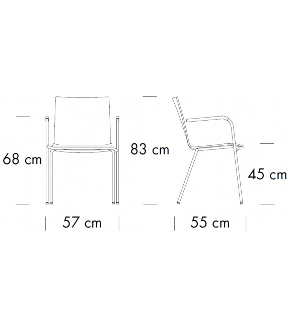 S 166 / 168 P Thonet Padded Chair