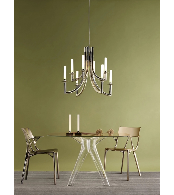 Khan Metal Kartell Chandelier
