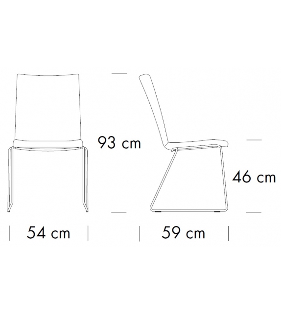S 182 PVST / PVFST Thonet Stuhl Polsterstuhl