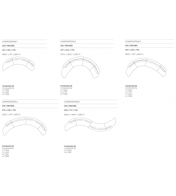 Audrey Motion Gallotti&Radice Canapé