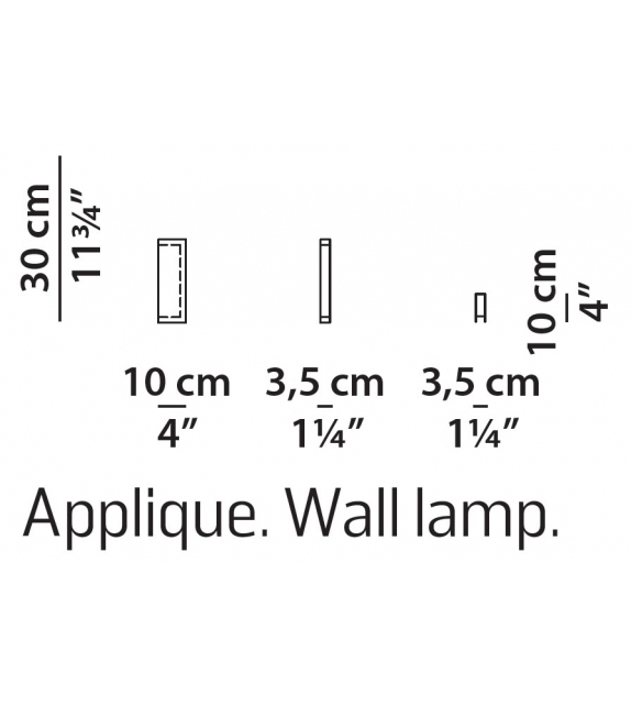 Ready for shipping - Blade Baxter Wall Lamp