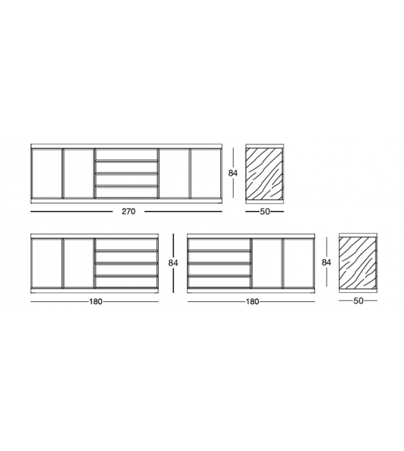 Baku Longhi Möbel Container
