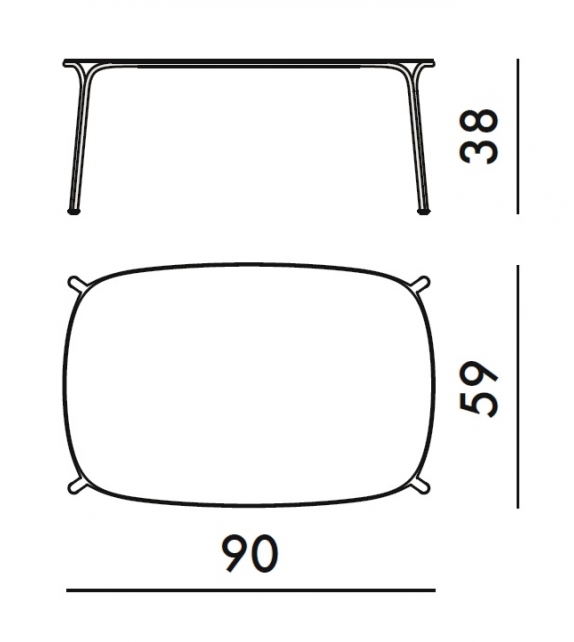 Hiray Kartell Side Table
