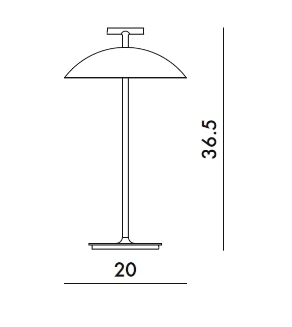 Mini Geen-A Kartell Table Lamp
