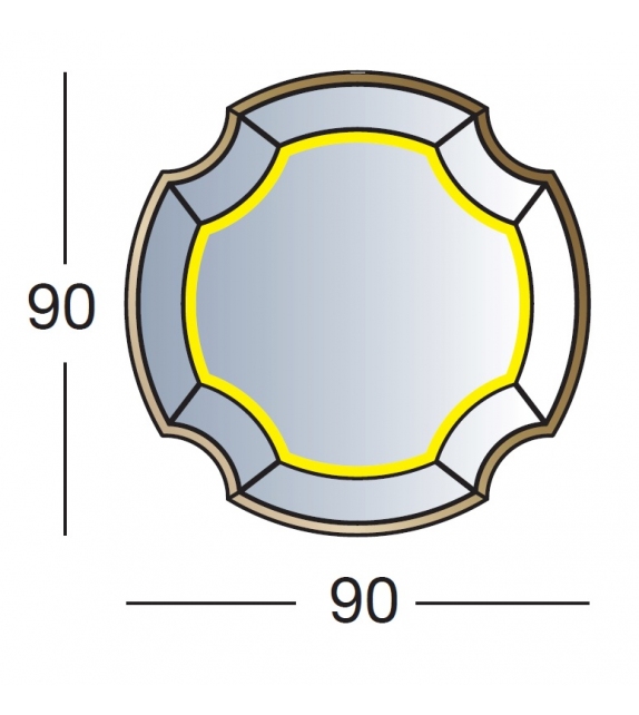 Graydon Light Longhi Espejo