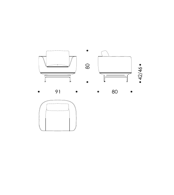 Andes Wittmann Armchair