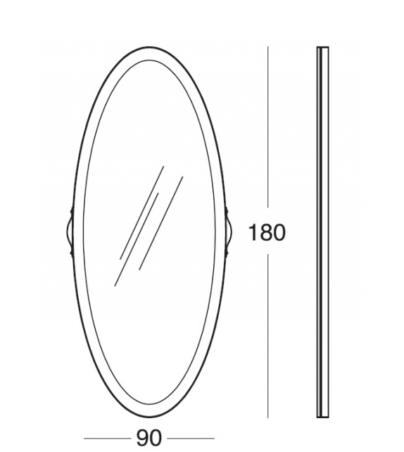 Scarlett Longhi Specchio
