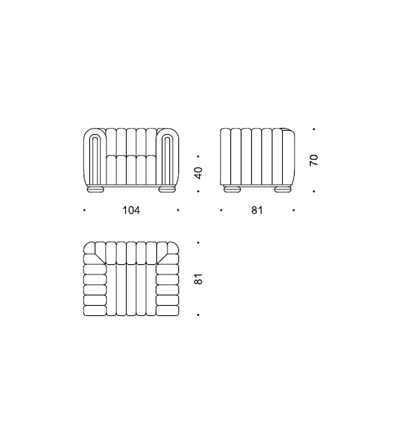 Club 1910 Wittmann Sessel