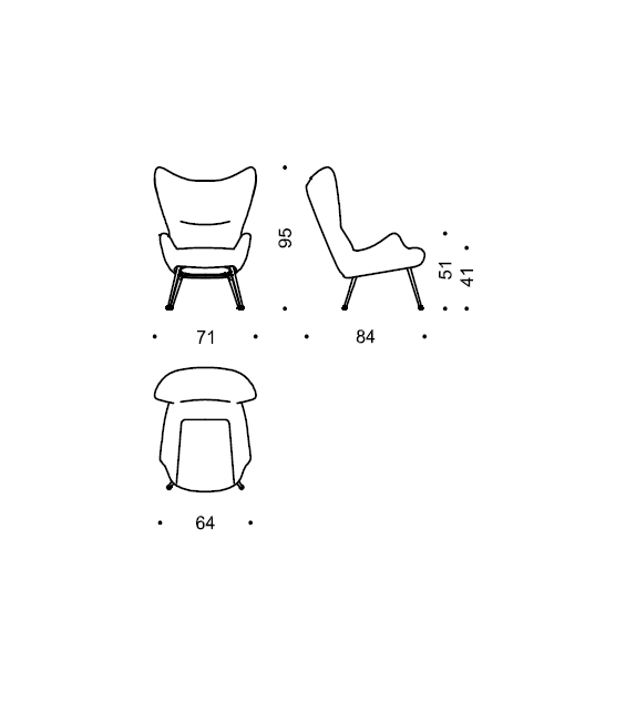Contessa 1956 Wittmann Armchair