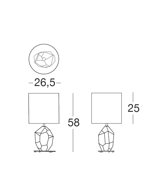 Noor Longhi Lámpara de Mesa