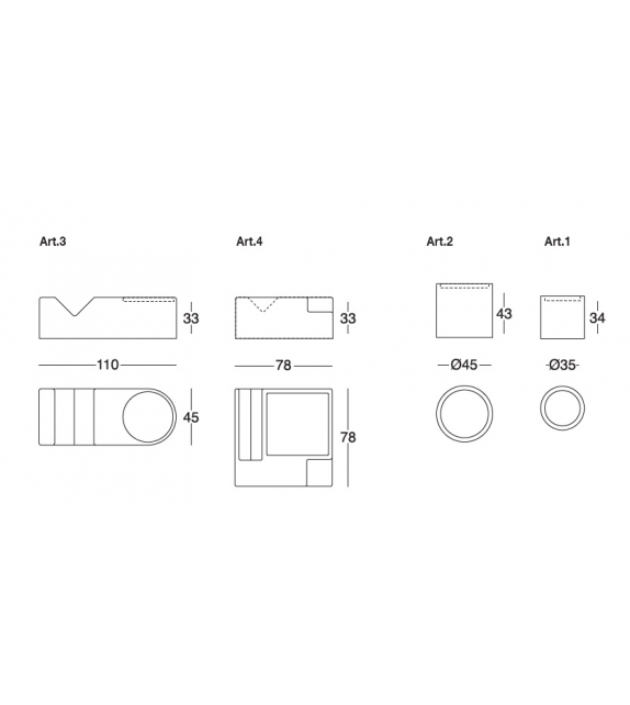 Roadster Longhi Tavolino