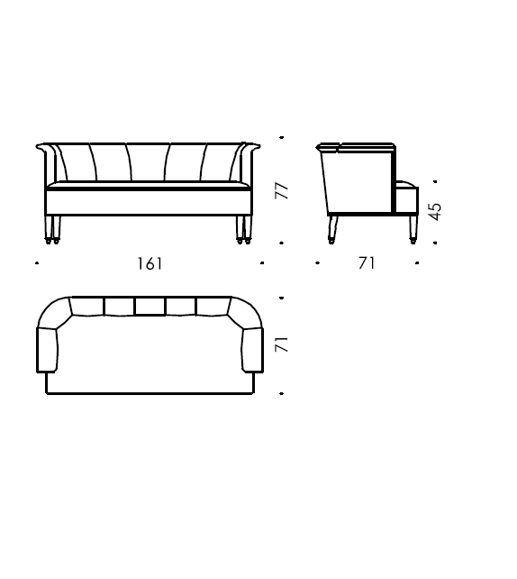 Alleegasse Wittmann Sofa