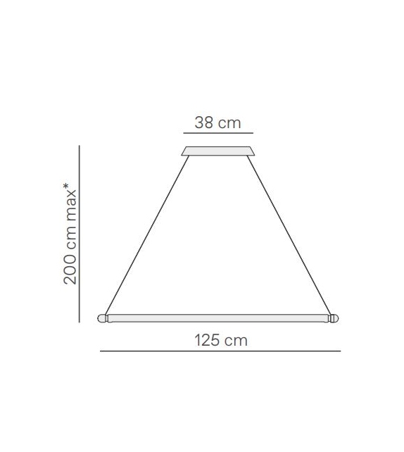 Linea H Nomon Deckenleuchte