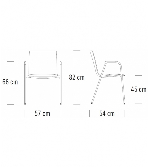 S 260 Thonet Sedia