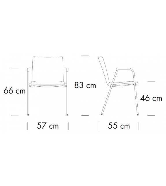 S 262 PV Thonet Chaise Rembourrée