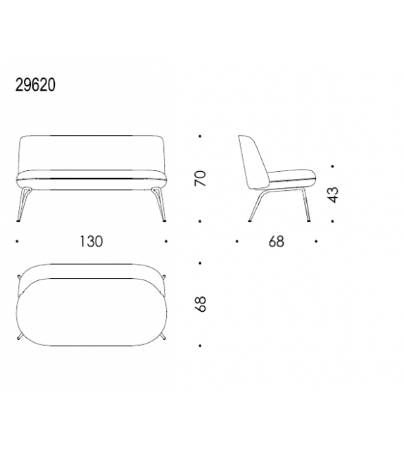 Sofa Merwyn Lounge Wittmann