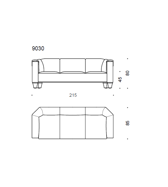 Palais Stoclet Wittmann Sofa
