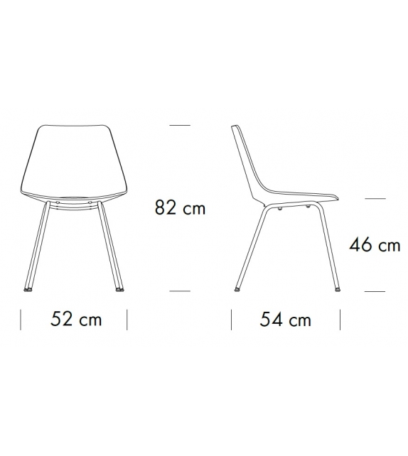 S 661 Thonet Sedia