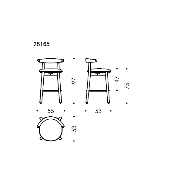 Carinzia Wittmann Tabouret