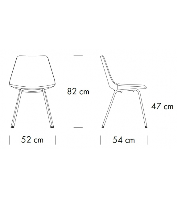 S 661 SPV / PV Thonet Chaise