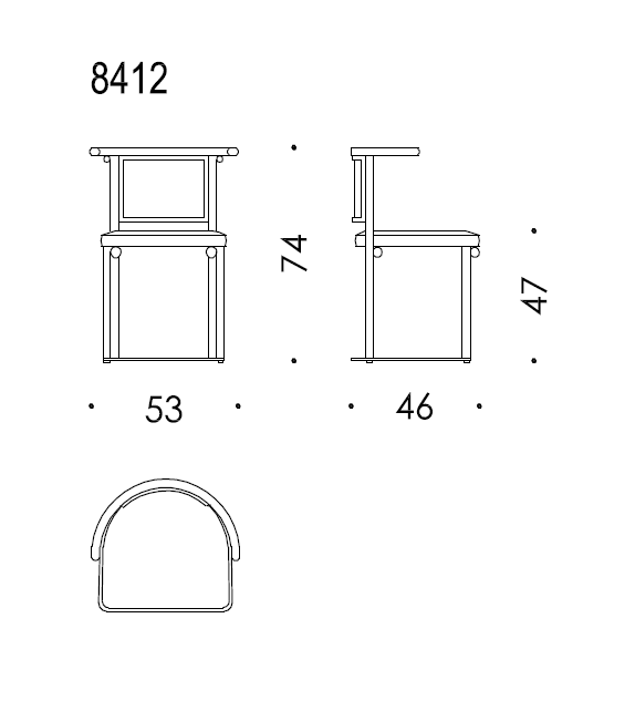 Fledermaus Wittmann Chair