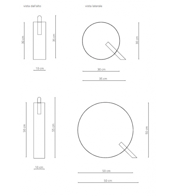 Led Loop T Riflessi Table Lamp