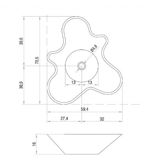 Bowl N° 1 Kreoo Washbasin