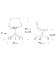 S 661 SPVDR / PVDR Thonet Swivel Chair