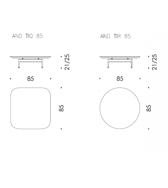 Andes Wittmann Couchtisch