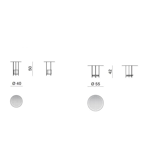 Panna Cotta Outdoor Molteni & C Tavolino