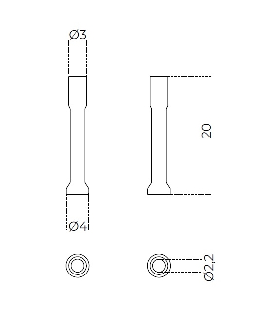Candle Holder Gallotti&Radice Porta Candele