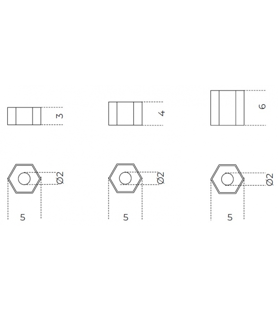 Candle Holder Hexagonal Gallotti&Radice