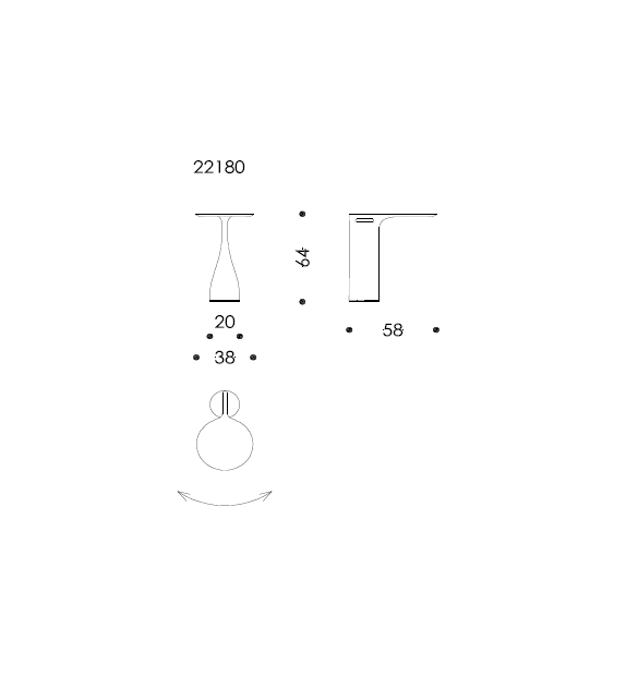 Tuki Wittmann Table D'Appoint