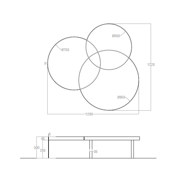 Jackie Kreoo Coffee Table