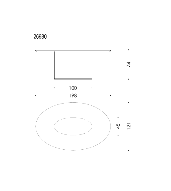 Antilles Table Wittmann