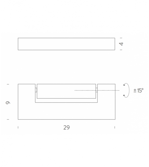 Ara Mini No Dim. Nemo Wall Lamp