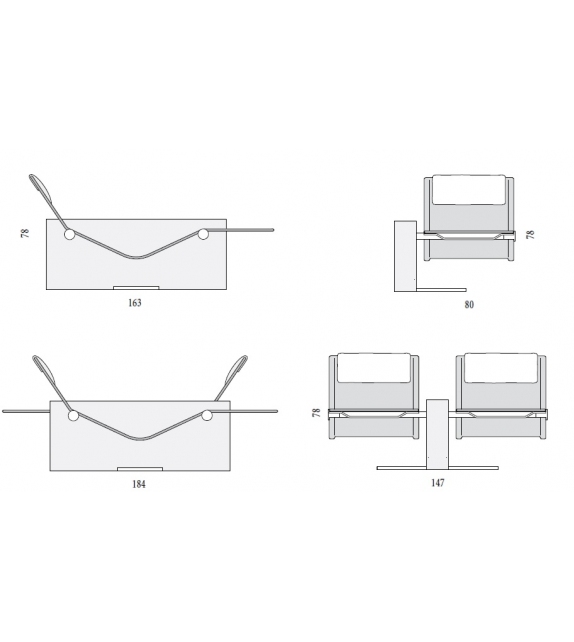 Vis à Vis Kreoo Chaise Lounge