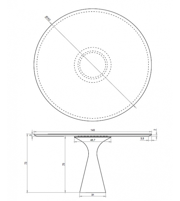 Torre Maxi Kreoo Table