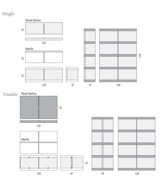 Shiro Kreoo Bookcase