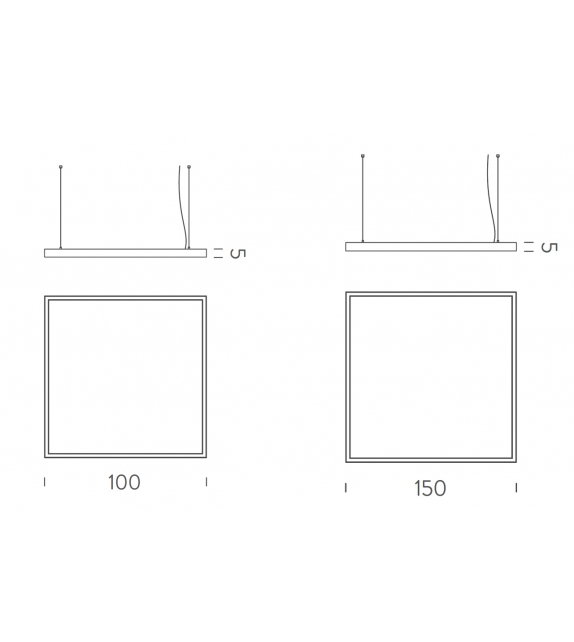 Zirkol Square Nemo Hängeleuchte