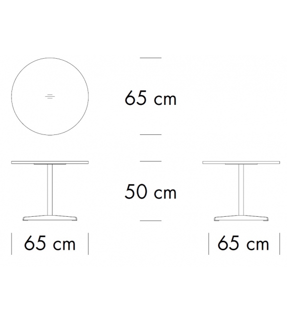 1808 Thonet Tavolino Basso