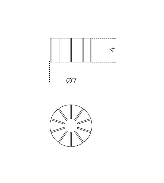 Desk Card Holder Gallotti&Radice Visitenkartehalter