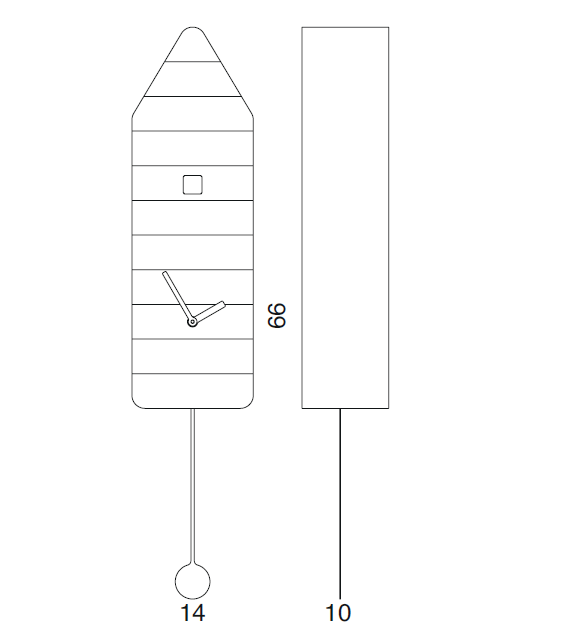 Capri Progetti Kuckucksuhr