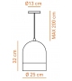Bell Discipline Suspension Lamp